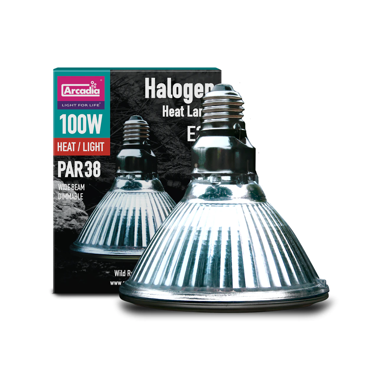 Ampoule chauffante halogène 100w