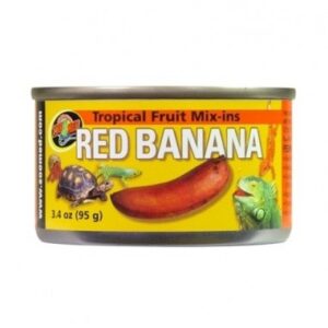 Tropical fruit banane rouge