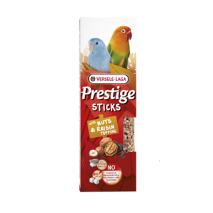 Sticks Petits perroquets Noix & Garniture de Raisins - Versele Laga