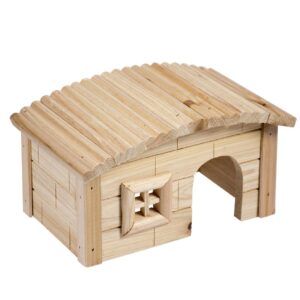 Pavillon en bois avec toit en dôme pour animaux - Duvo+