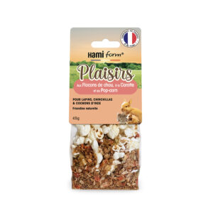 Plaisirs aux Flocons de Chou, à la Carotte et au Pop-corn - Hamiform