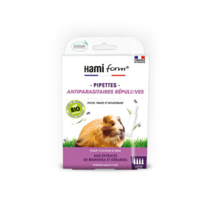 Pipettes antiparasitaires répulsives pour cochon d’Inde - Hamiform