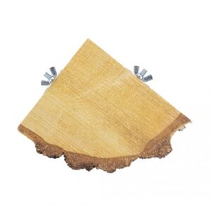 Quart de tranche de bois - Back zoo nature